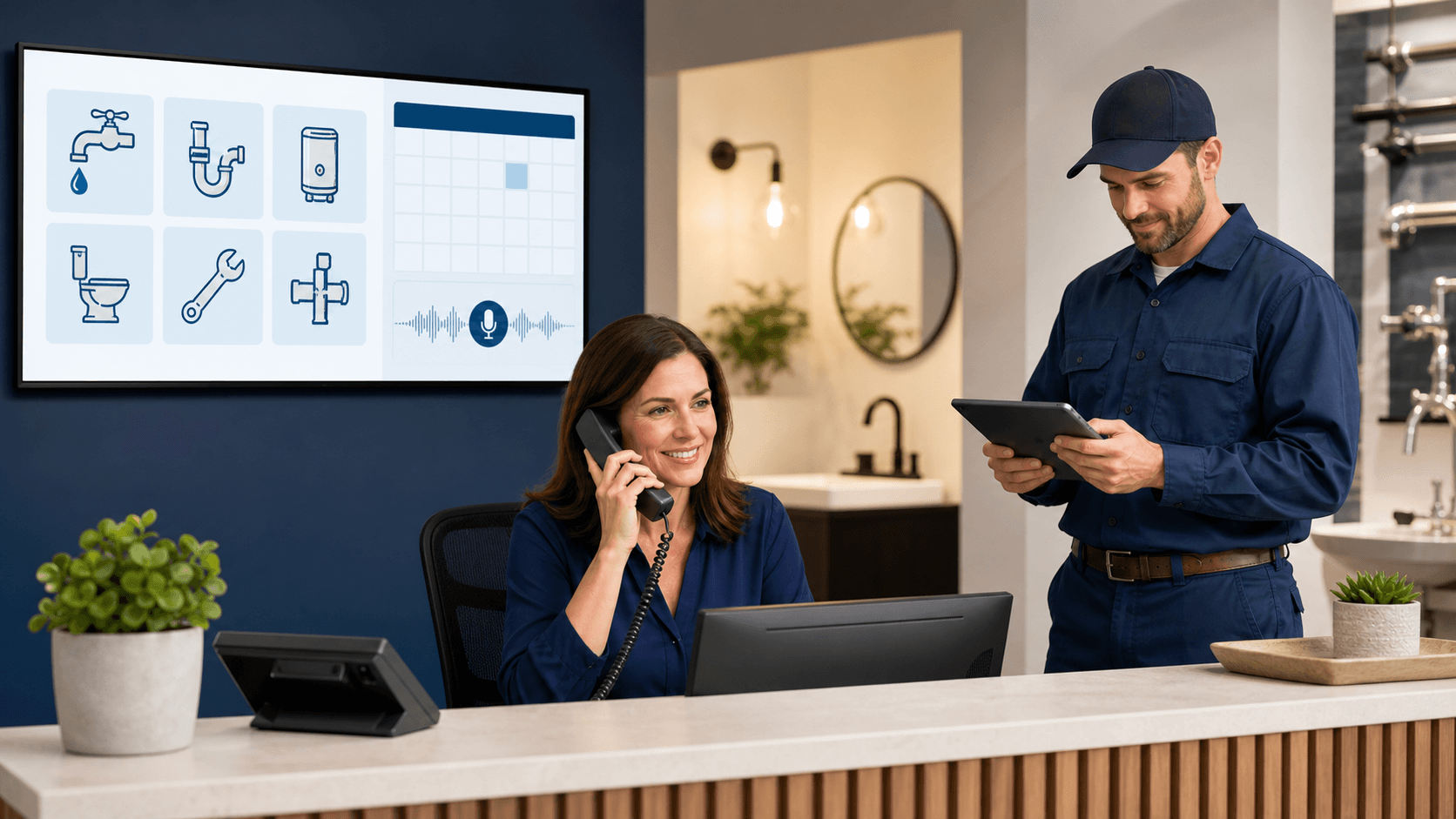 Beyond Calls: AI Voice Receptionists as a Smart Website for Small Businesses