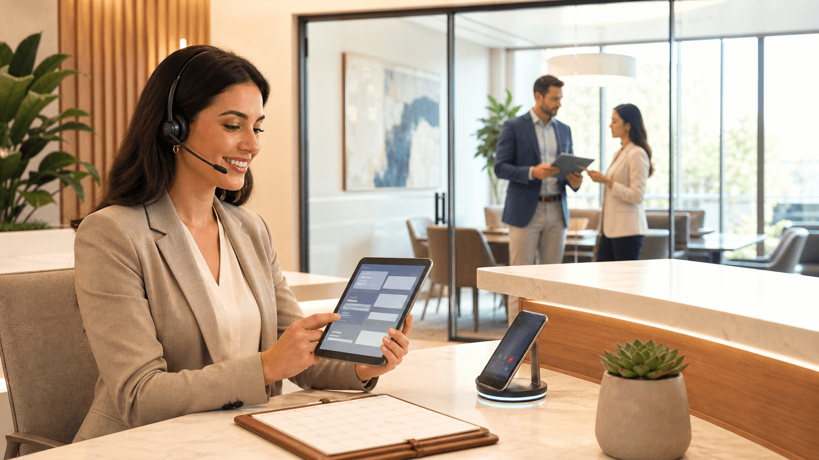 Question-Based Scripts for an AI Receptionist That Sounds Human